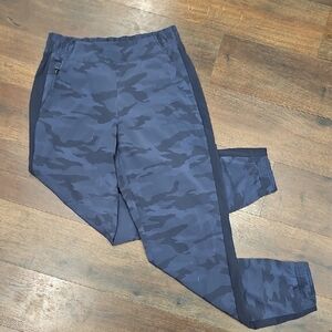 Athleta Brookly Blue Camo  Camouflage Jogger Pants 2